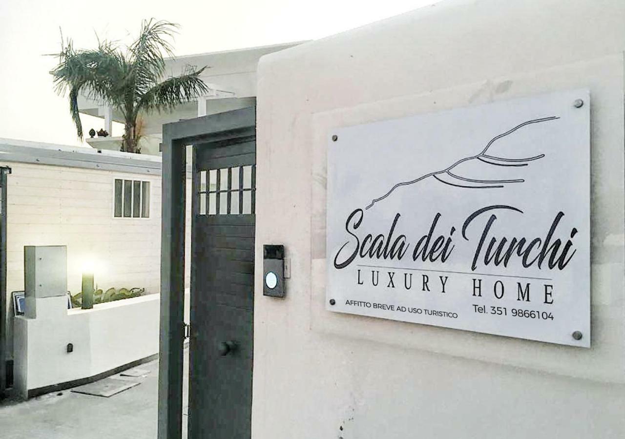 Scala Dei Turchi Luxury Home Realmonte Exterior foto